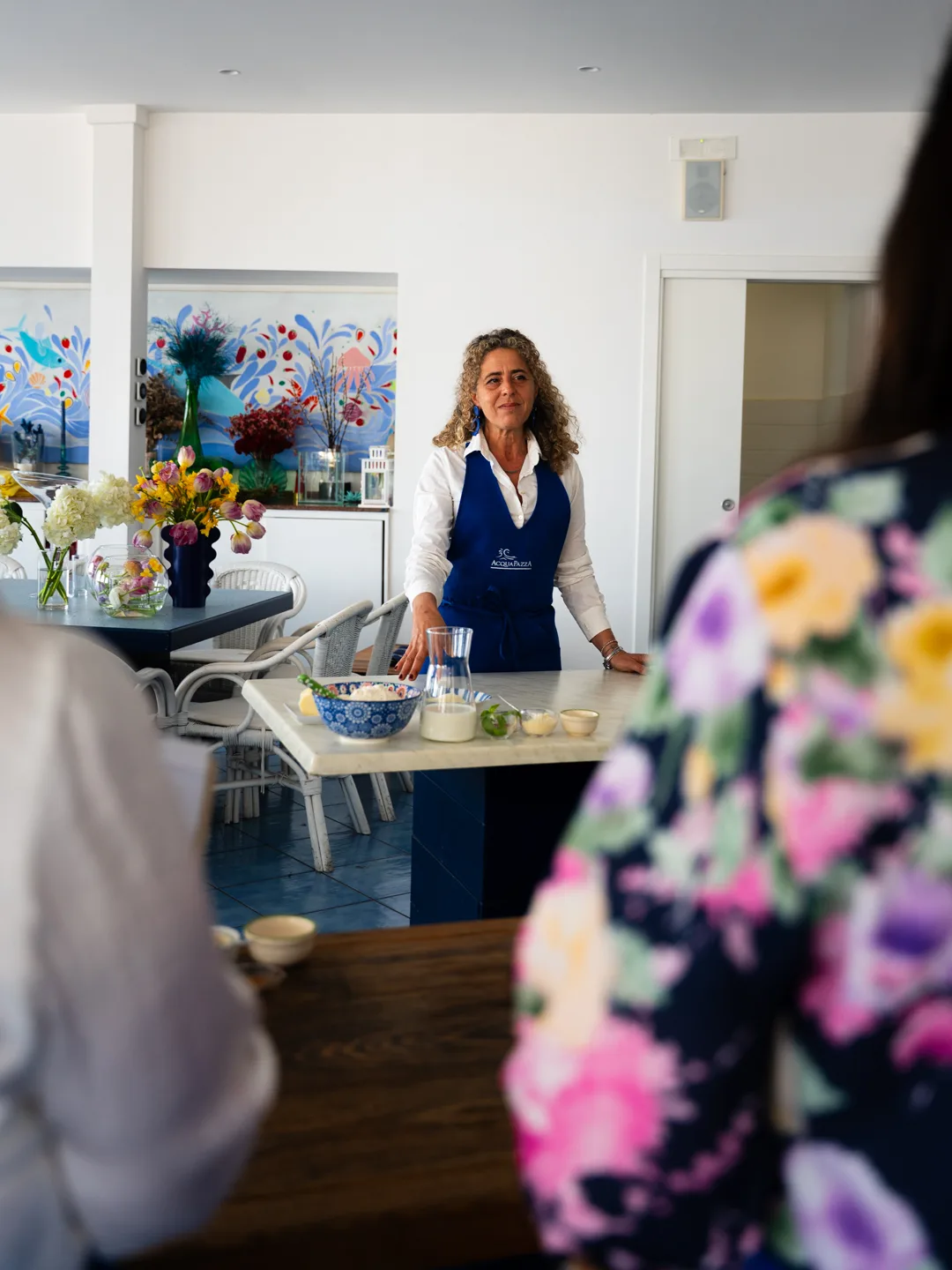 Cooking class di pasta fresca con vista sul porto